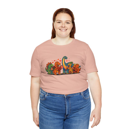 Dinosaur Valentines T-Shirt – Cute Dino Valentine’s Day Tee