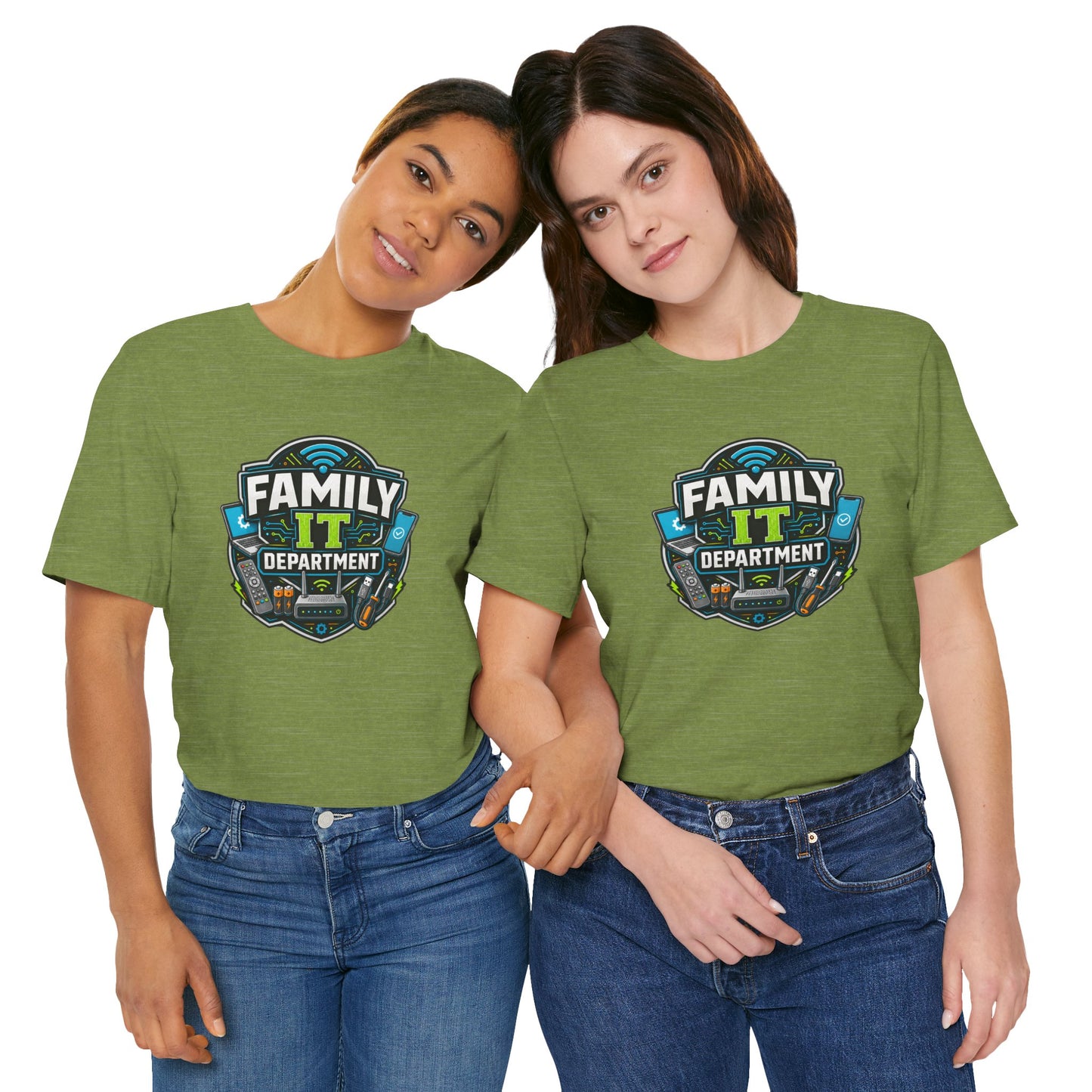 Family IT Department T-Shirt – Funny Household Tech Support Tee