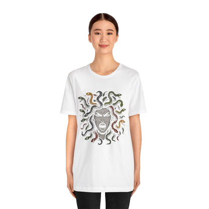 Medusa T-Shirt – Greek Mythology Gorgon Graphic Tee