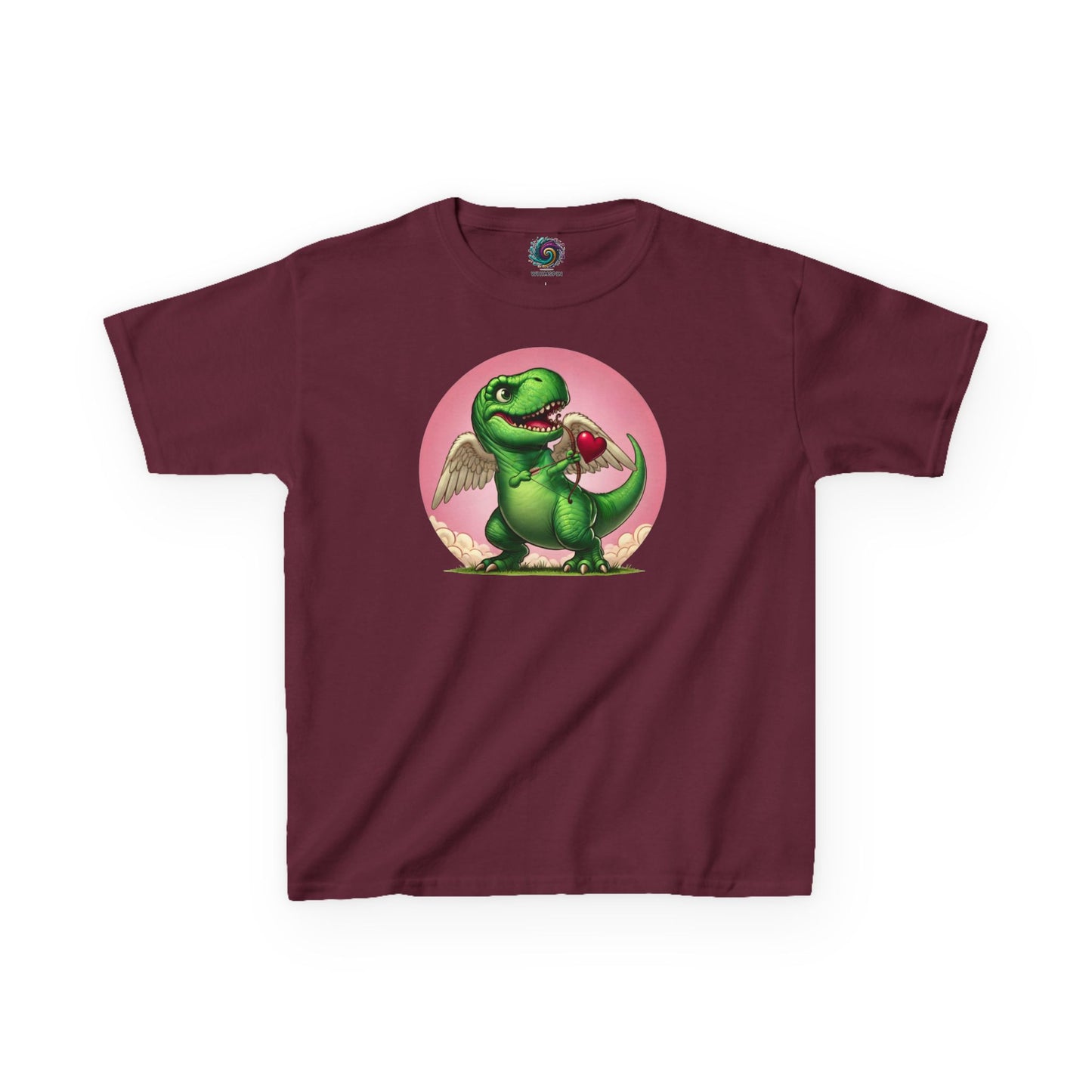 Cupidsaurus Rex Kids T-Shirt – Cute Dinosaur Valentine’s Day Tee for Kids