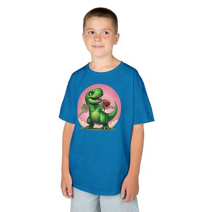 Cupidsaurus Rex Kids T-Shirt – Cute Dinosaur Valentine’s Day Tee for Kids