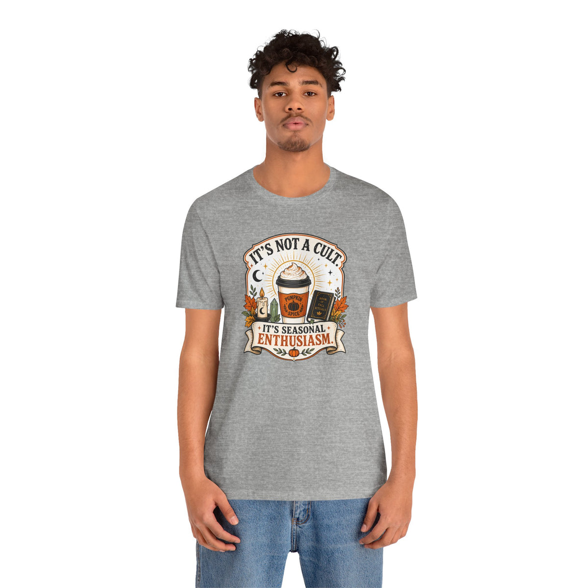 It’s Not a Cult Pumpkin Spice T-Shirt – Funny Fall Tee