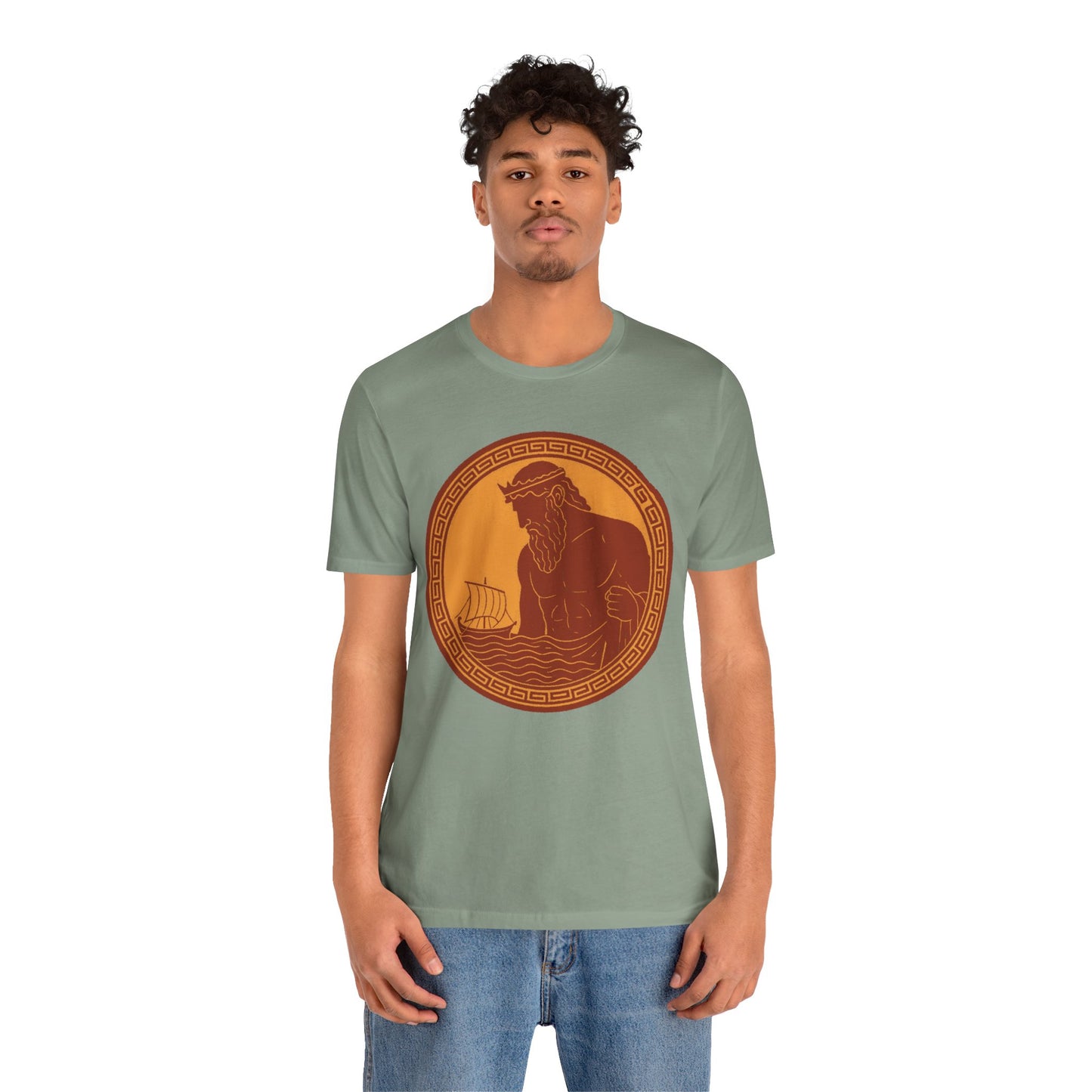 Poseidon Epic T-Shirt – Greek Mythology Ocean God Tee - WhimSpin - https://whimspin.com