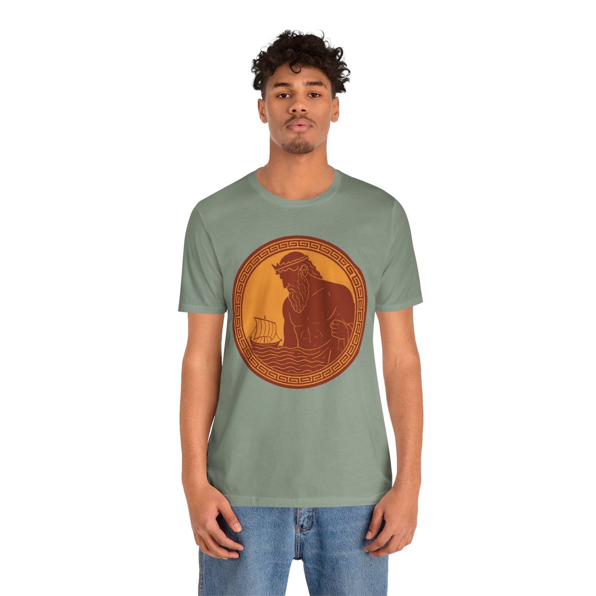 Poseidon Epic T-Shirt – Greek Mythology Ocean God Tee - WhimSpin - https://whimspin.com