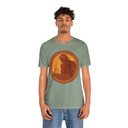Poseidon Epic T-Shirt – Greek Mythology Ocean God Tee - WhimSpin - https://whimspin.com
