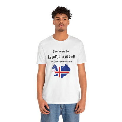 Eyjafjallajökull T-Shirt – Funny Iceland Volcano Travel Merch