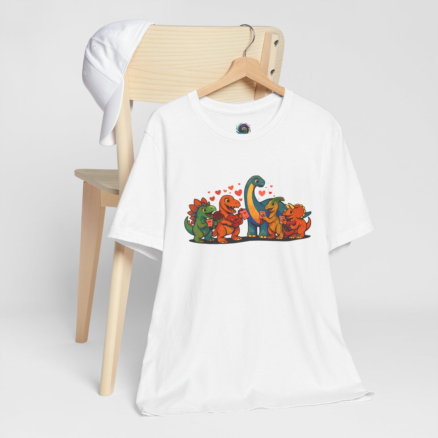 Dinosaur Valentines T-Shirt – Cute Dino Valentine’s Day Tee