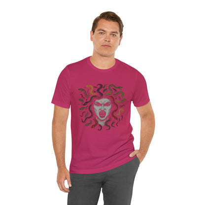 Medusa T-Shirt – Greek Mythology Gorgon Graphic Tee