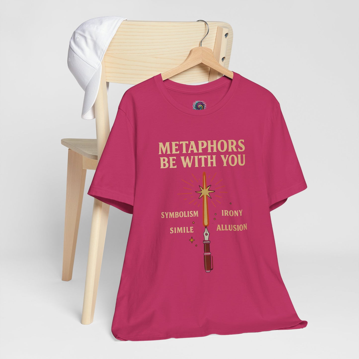 Metaphors Be With You T-Shirt – Inspired by Sci-Fi & Lit Class Heroes