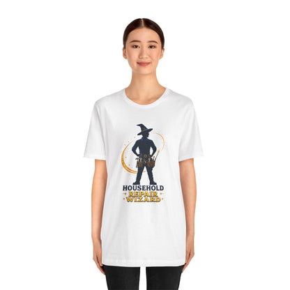 Household Repair Wizard T-Shirt – Funny Handy Dad Tee