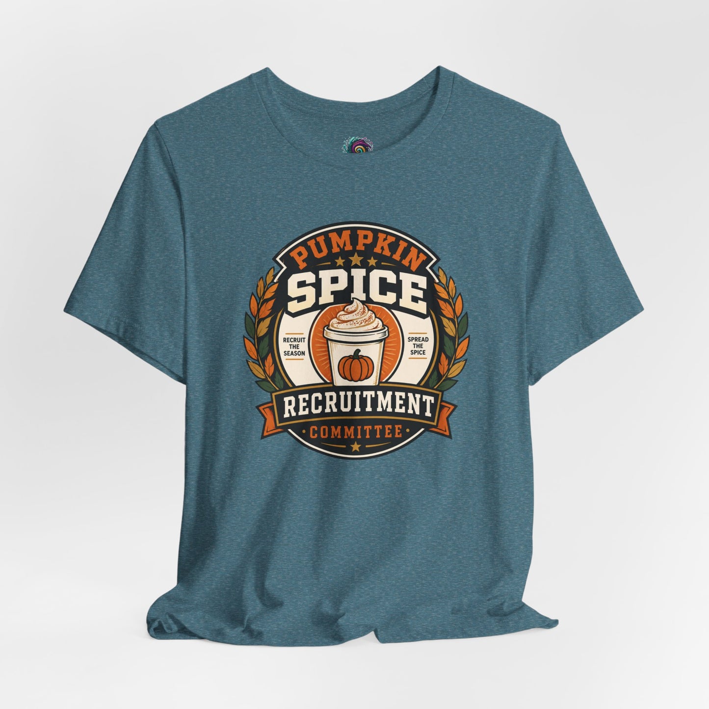 Pumpkin Spice Recruitment Committee T-Shirt – Funny Fall Tee