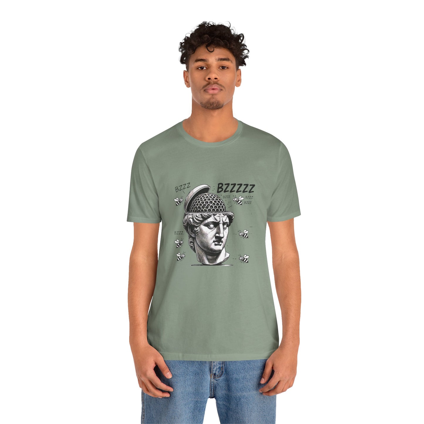 Hive Mind T-Shirt – Surreal Bee Group Think Parody Tee