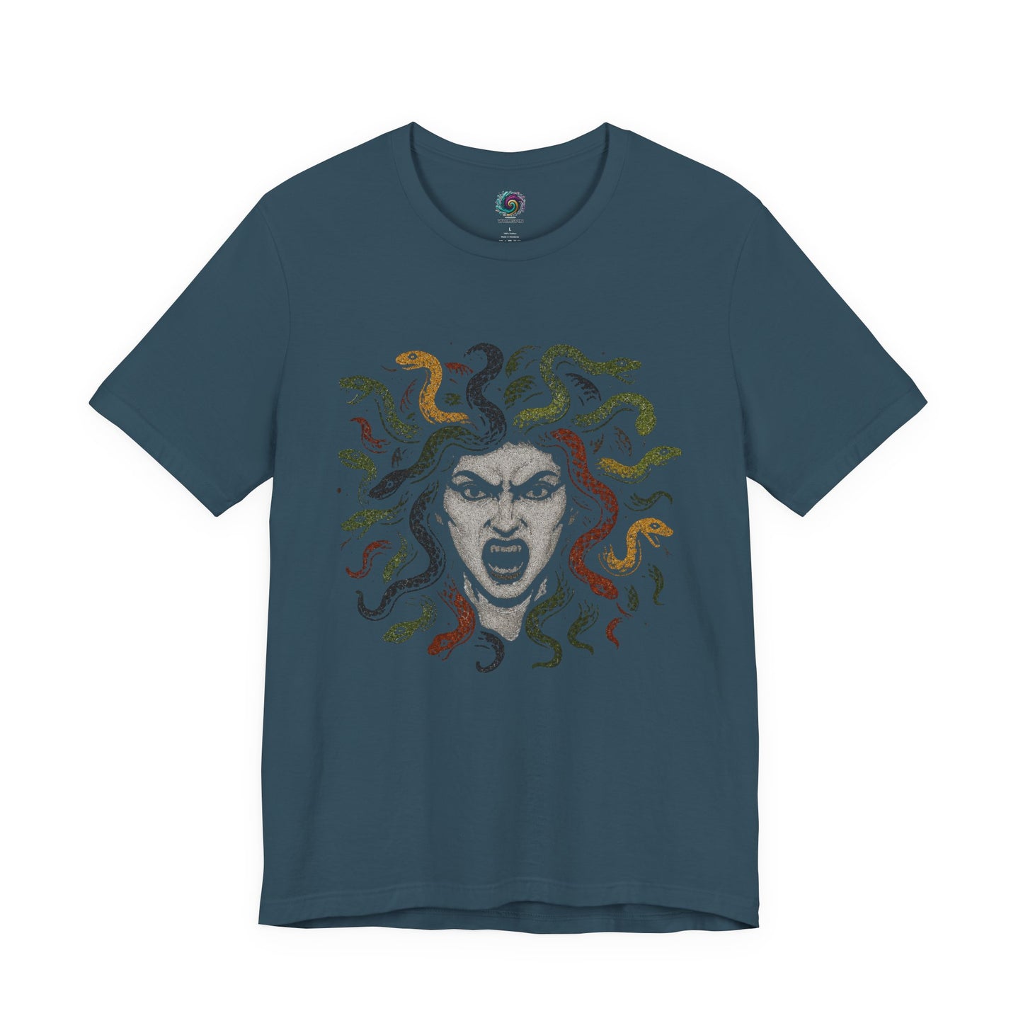 Medusa T-Shirt – Greek Mythology Gorgon Graphic Tee