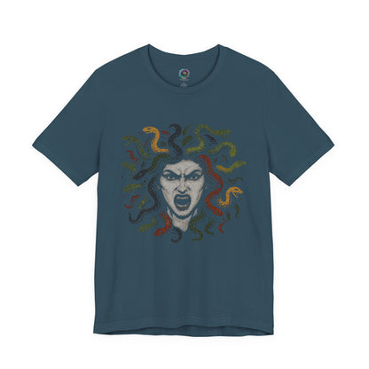 Medusa T-Shirt – Greek Mythology Gorgon Graphic Tee