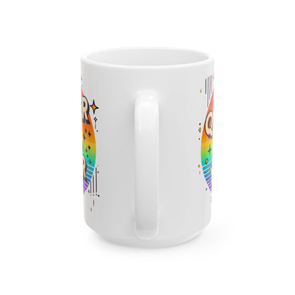 Queer All Year Mug – Pride Coffee Cup