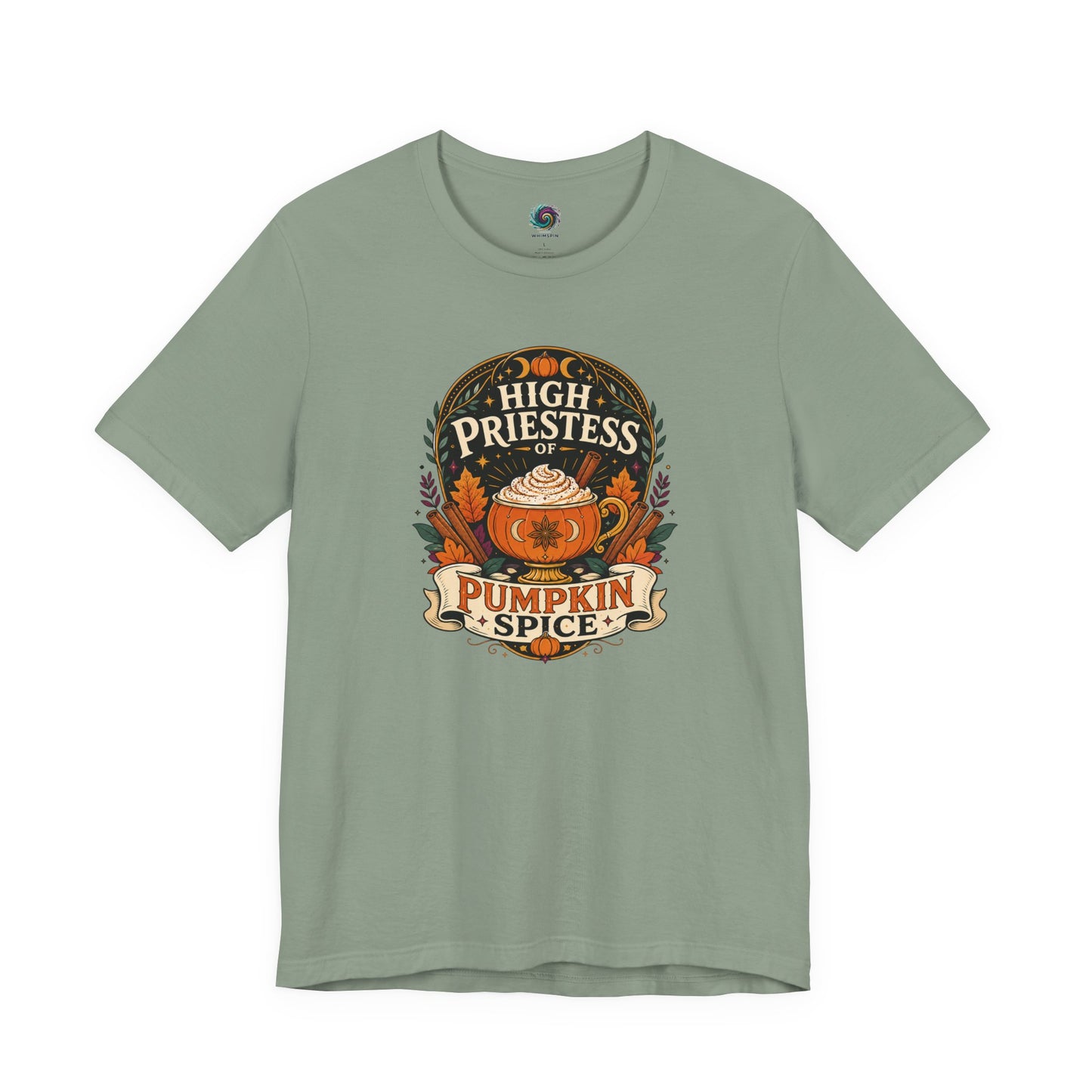 High Priestess of Pumpkin Spice T-Shirt – Funny Fall Tee