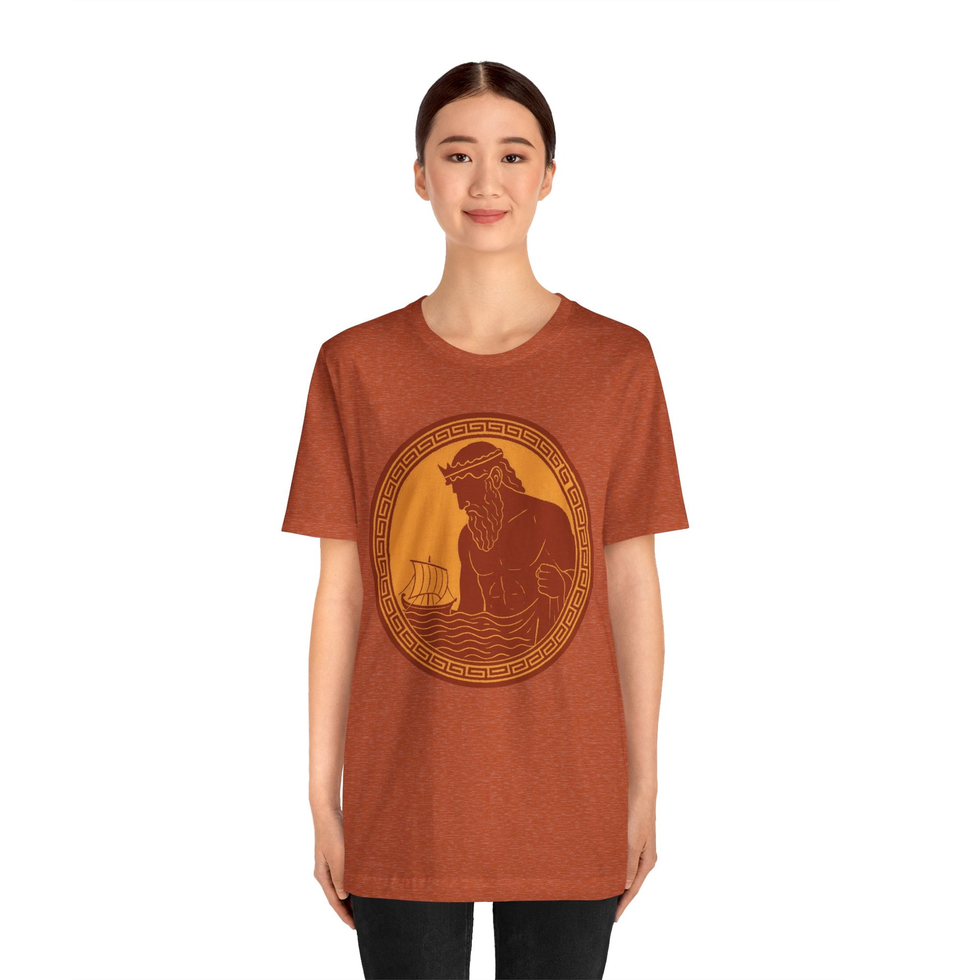 Poseidon Epic T-Shirt – Greek Mythology Ocean God Tee - WhimSpin - https://whimspin.com