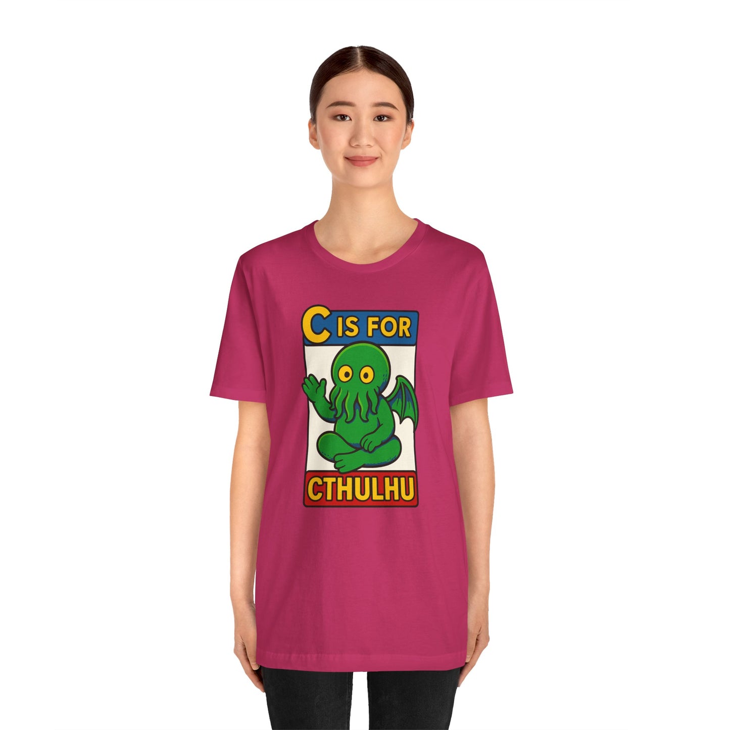 C is for Cthulhu Graphic Tee – Funny Cthulhu Shirt