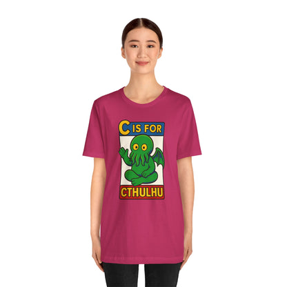 C is for Cthulhu Graphic Tee – Funny Cthulhu Shirt