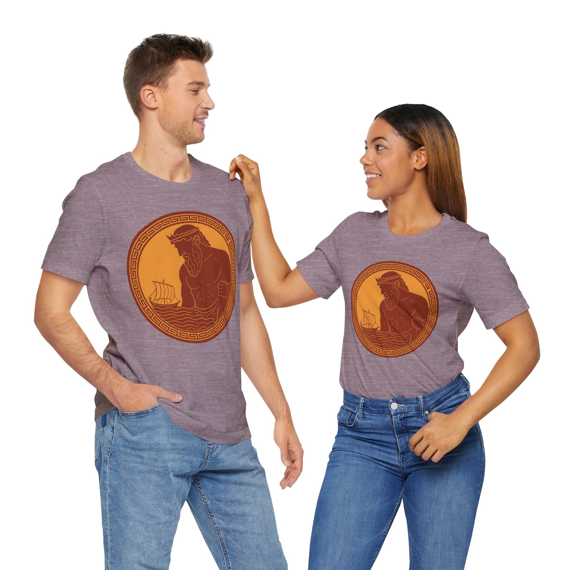 Poseidon Epic T-Shirt – Greek Mythology Ocean God Tee - WhimSpin - https://whimspin.com