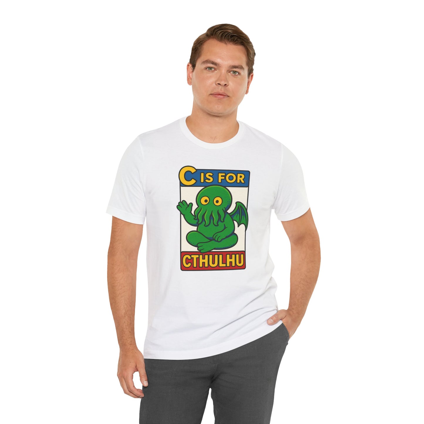 C is for Cthulhu Graphic Tee – Funny Cthulhu Shirt