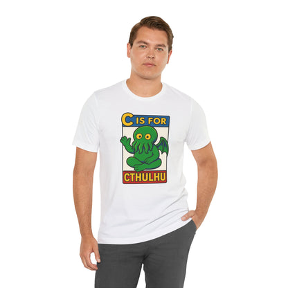 C is for Cthulhu Graphic Tee – Funny Cthulhu Shirt