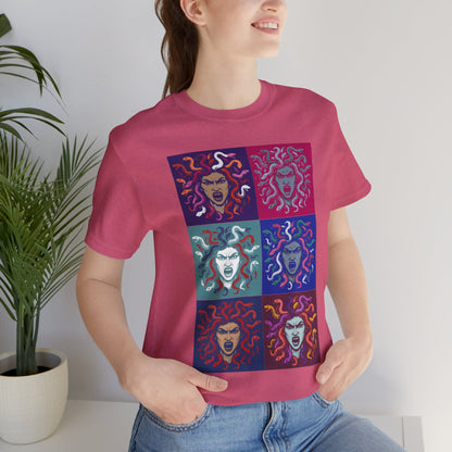 The Female Gaze Medusa T-Shirt – Feminist Pop Art Tee