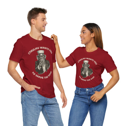 Cthulhu Wants You T-Shirt – Mythos Shirt for HP Lovecraft Fans