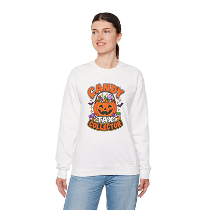 Candy Tax Collector Sweatshirt – Funny Halloween Parent Crewneck