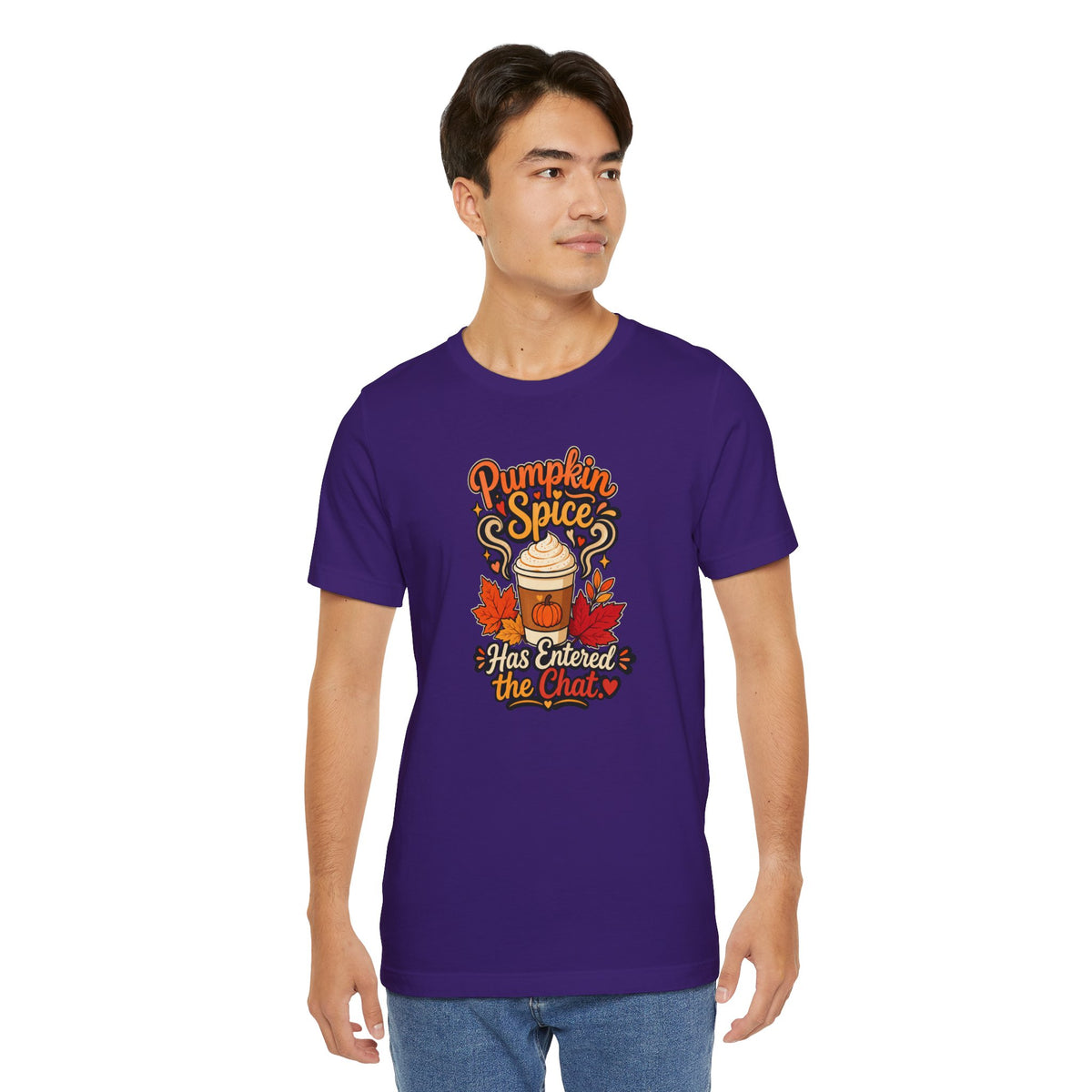 Pumpkin Spice Has Entered the Chat T-shirt - Funny Fall Coffee Tee