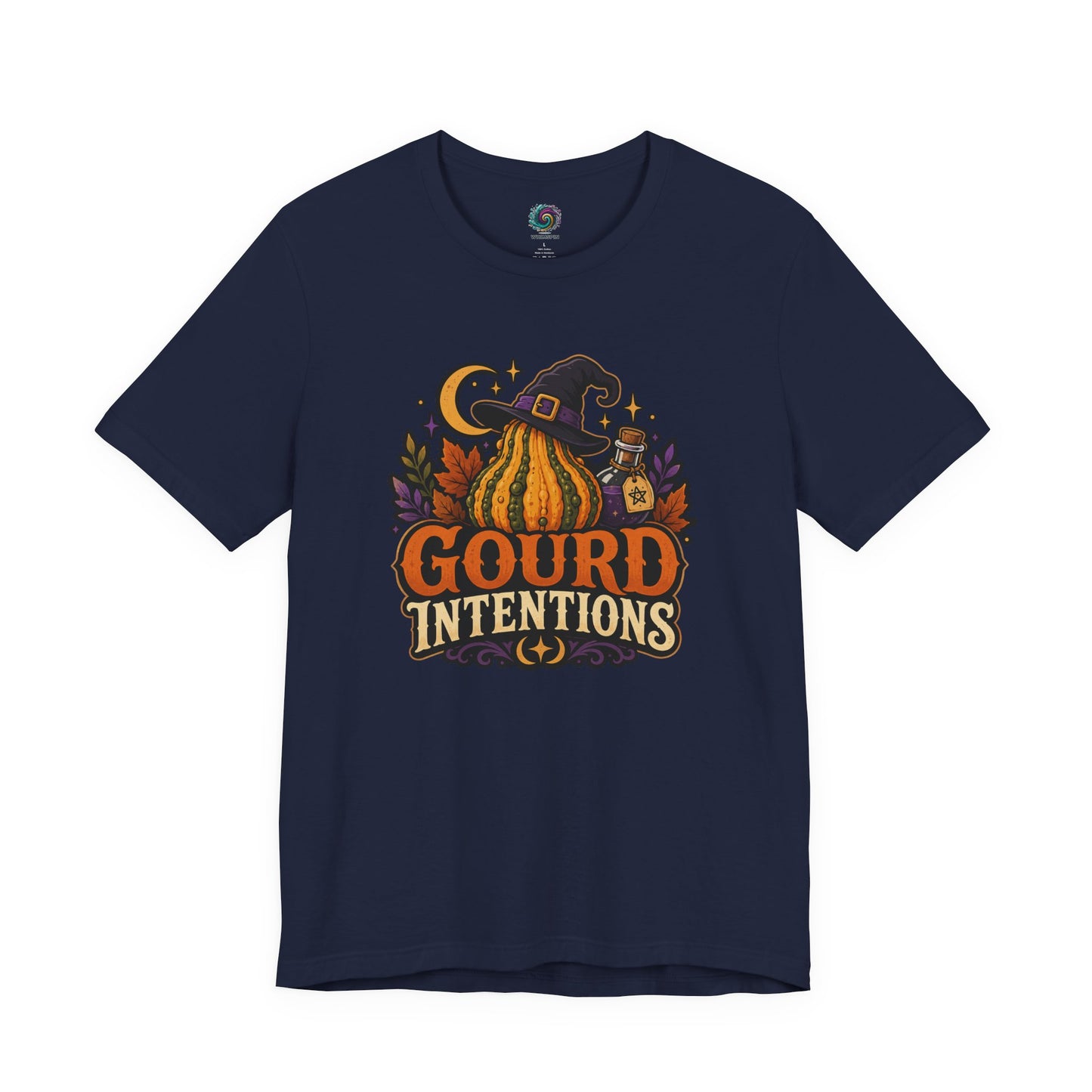 Gourd Intentions T-Shirt – Funny Witchy Fall Pumpkin Tee