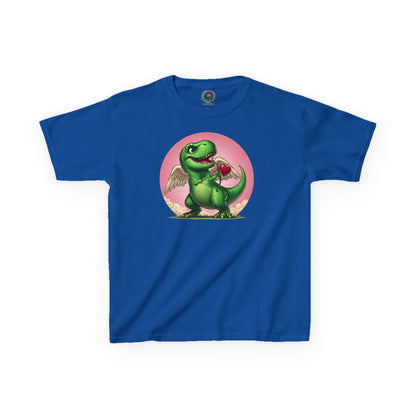 Cupidsaurus Rex Kids T-Shirt – Cute Dinosaur Valentine’s Day Tee for Kids