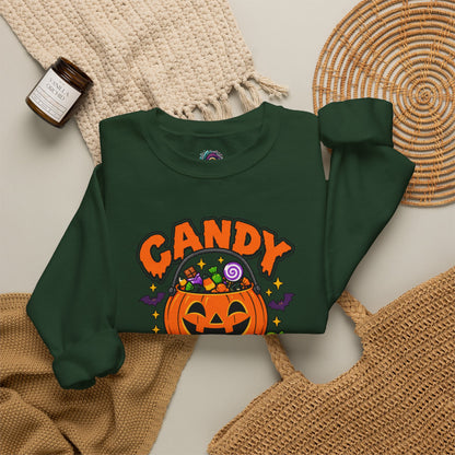Candy Tax Collector Sweatshirt – Funny Halloween Parent Crewneck