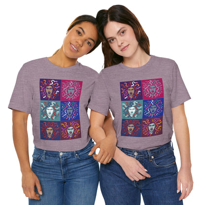 The Female Gaze Medusa T-Shirt – Feminist Pop Art Tee