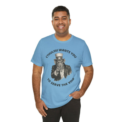Cthulhu Wants You T-Shirt – Mythos Shirt for HP Lovecraft Fans
