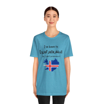 Eyjafjallajökull T-Shirt – Funny Iceland Volcano Travel Merch