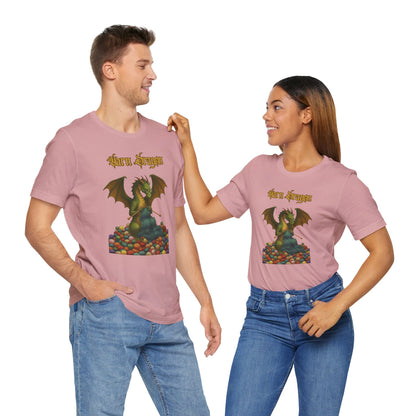 Yarn Dragon T-Shirt – Funny Knitting Dragon Shirt for Yarn Lovers