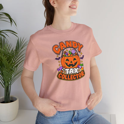 Candy Tax Collector T-shirt - Funny Halloween Trick-or-Treat Tee