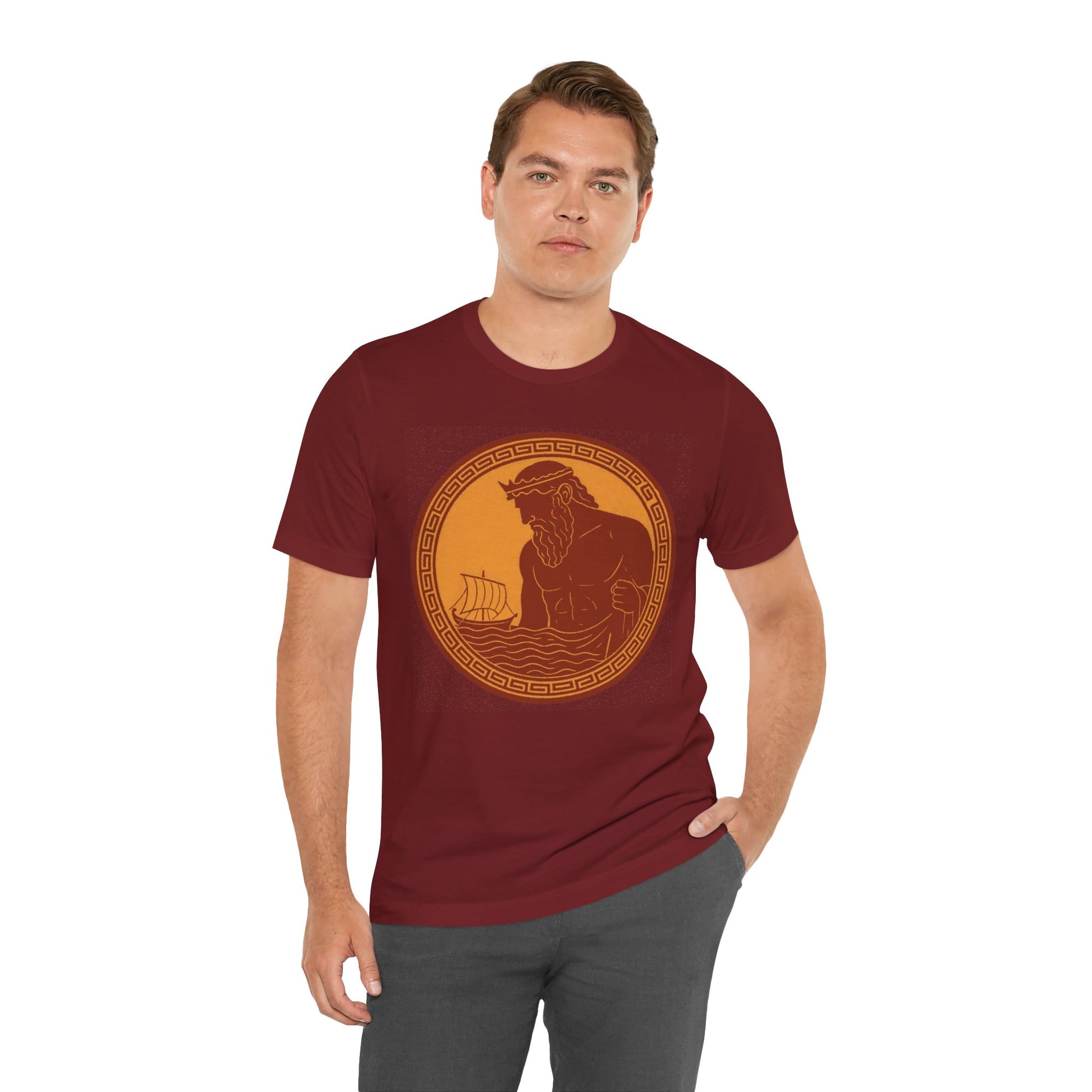 Poseidon Epic T-Shirt – Greek Mythology Ocean God Tee - WhimSpin - https://whimspin.com