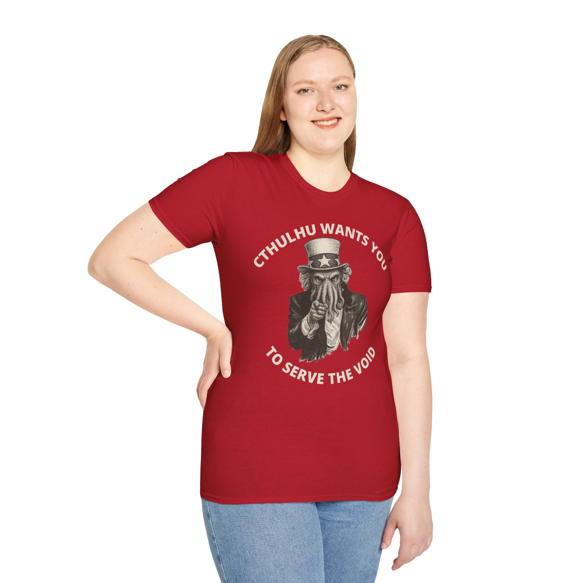 Cthulhu Wants You T-Shirt – Mythos Shirt for HP Lovecraft Fans - WhimSpin - https://whimspin.com