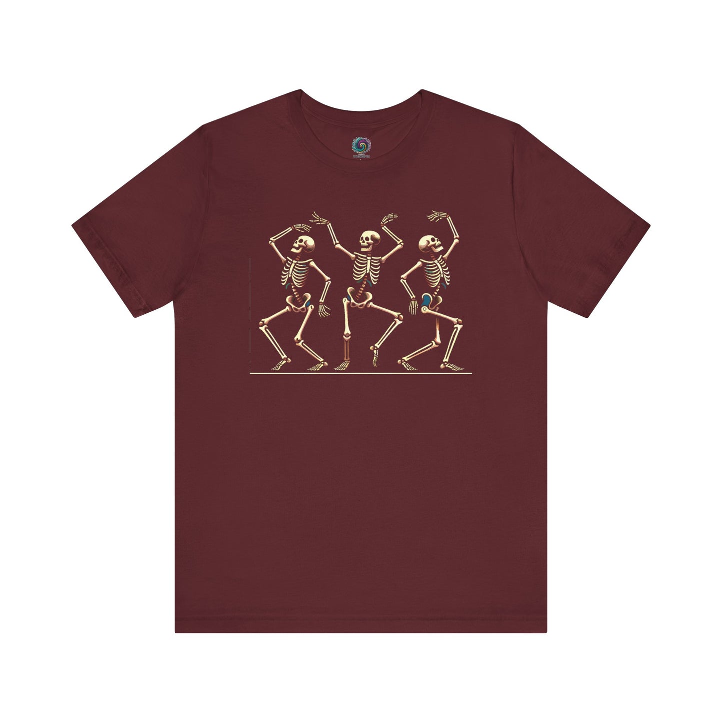 Dancing Skeleton T-Shirt – Funny Halloween Skeleton Shirt for Spooky Season