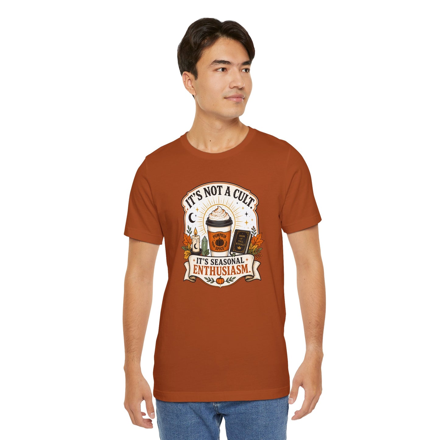 It’s Not a Cult Pumpkin Spice T-Shirt – Funny Fall Tee
