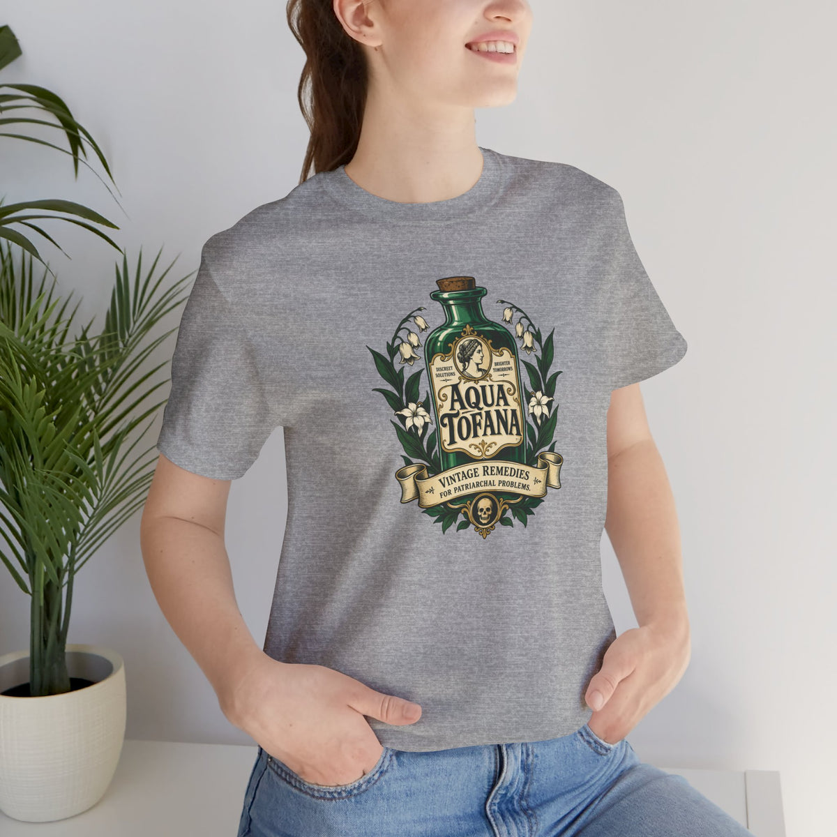Aqua Tofana T-Shirt – Dark History Feminist Apothecary Tee