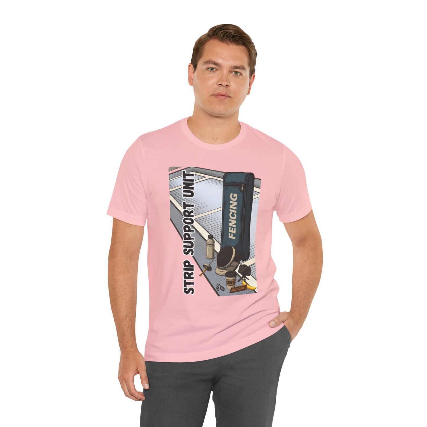 Strip Support Unit T-Shirt – Funny Fencing Parent Shirt for Tournament Days