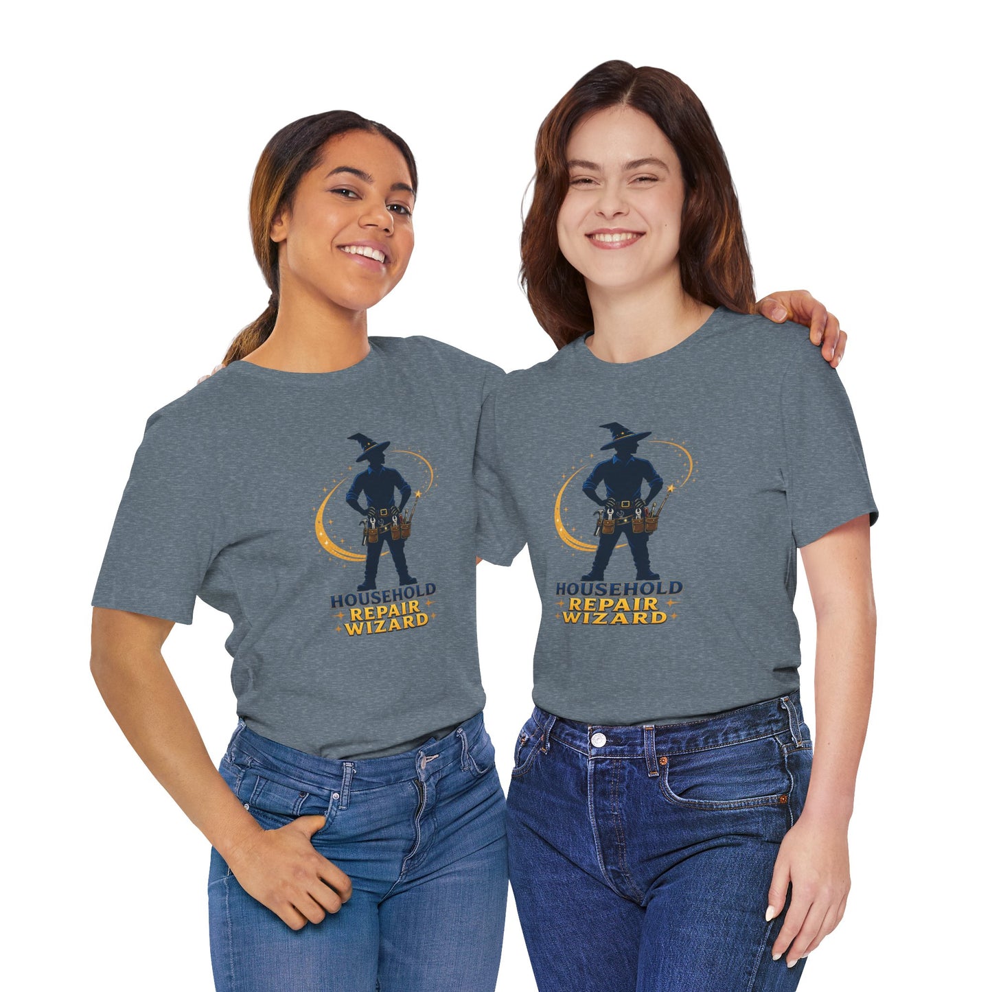 Household Repair Wizard T-Shirt – Funny Handy Dad Tee
