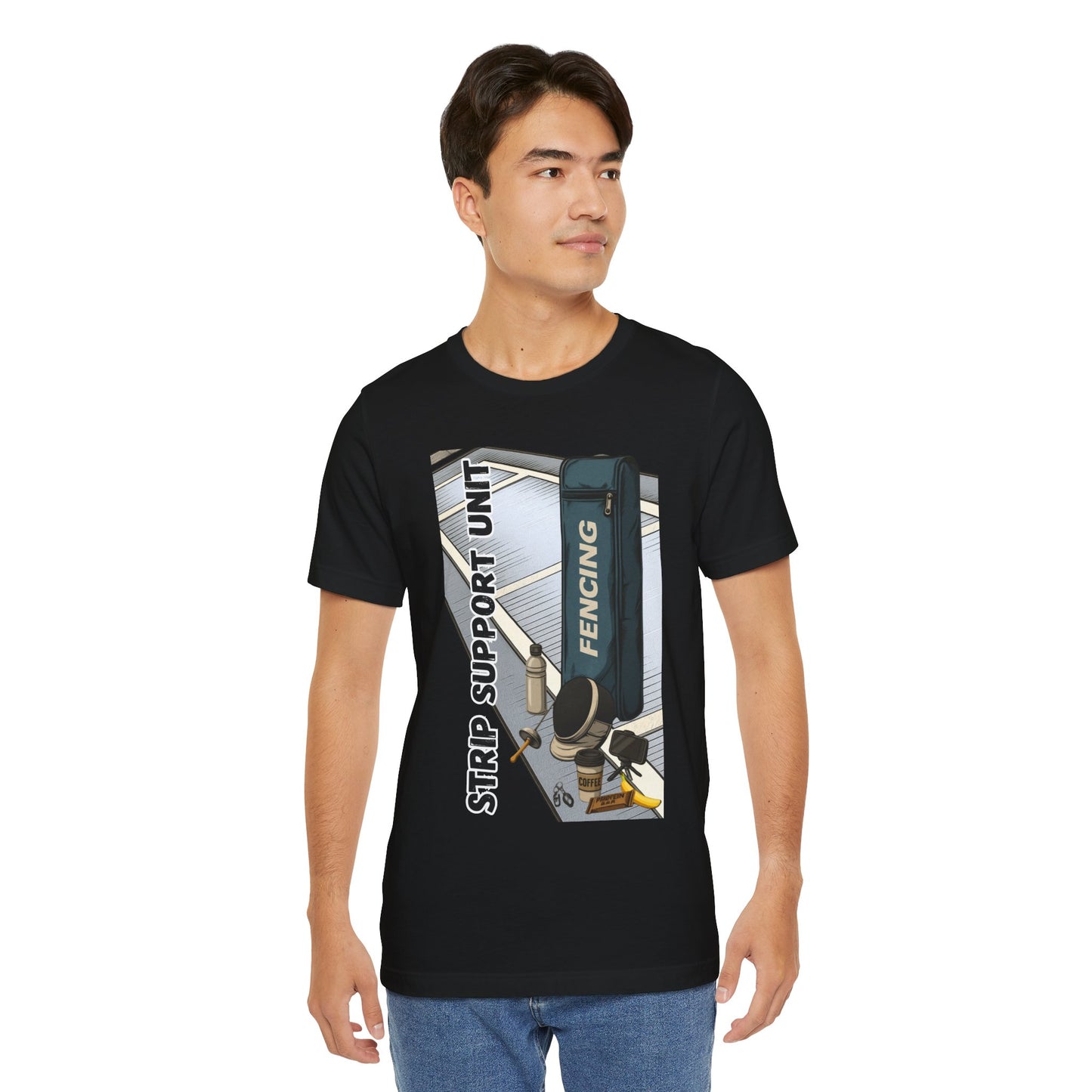 Strip Support Unit T-Shirt – Funny Fencing Parent Shirt for Tournament Days