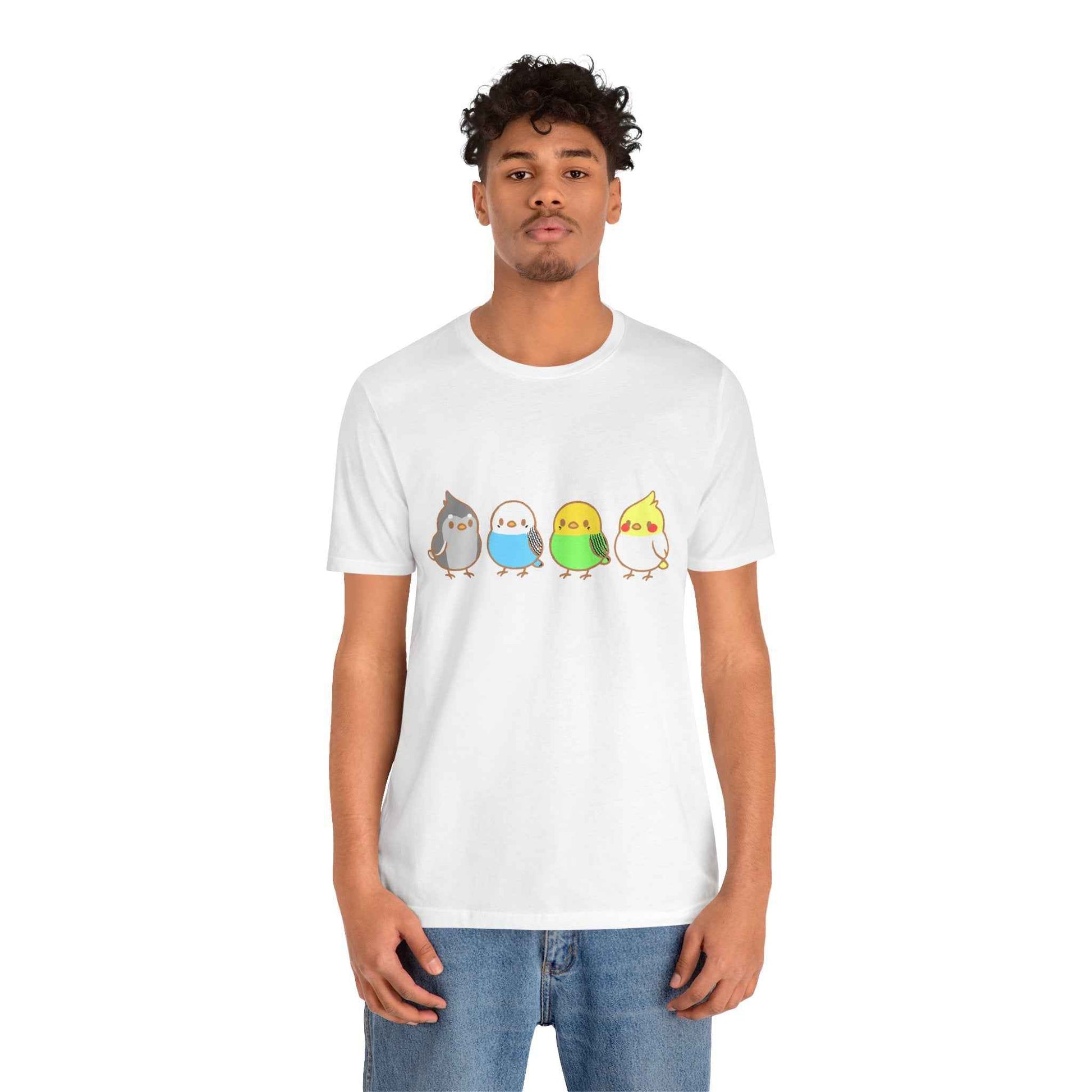 Chirpy Flock Bird T-Shirt – Cute Tee for Animal Lovers