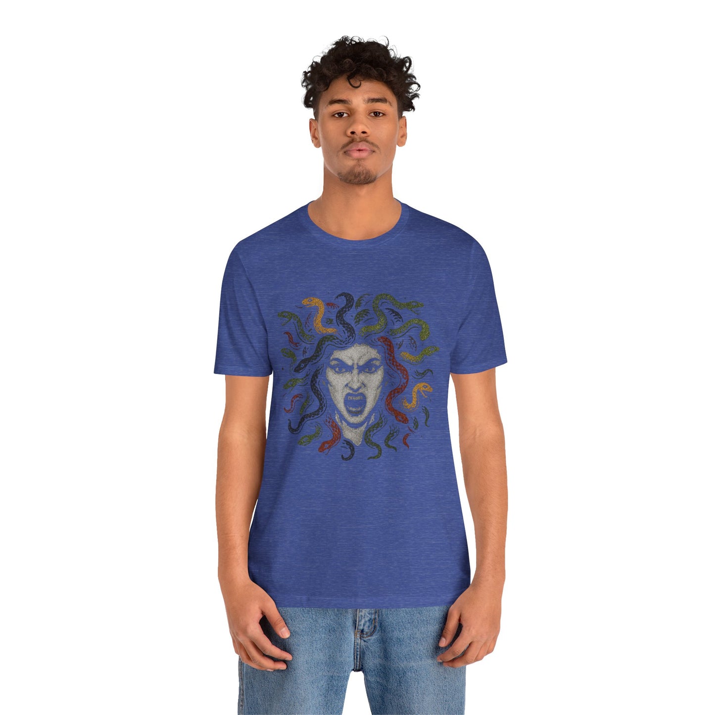 Medusa T-Shirt – Greek Mythology Gorgon Graphic Tee