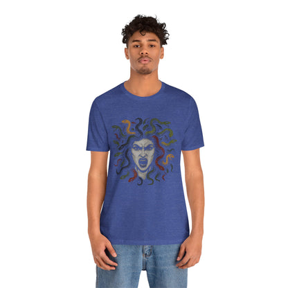 Medusa T-Shirt – Greek Mythology Gorgon Graphic Tee