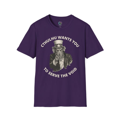 Cthulhu Wants You T-Shirt – Mythos Shirt for HP Lovecraft Fans - WhimSpin - https://whimspin.com